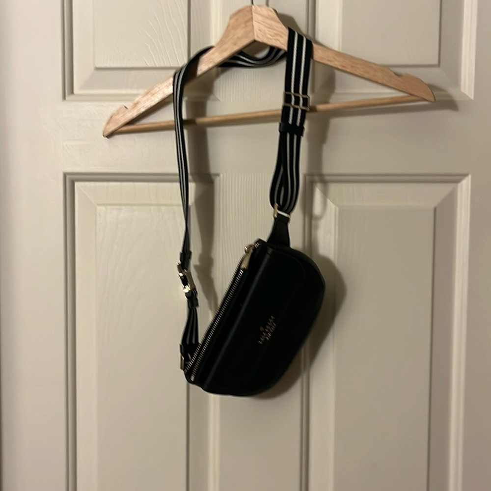 Black Kate Spade Fanny pack